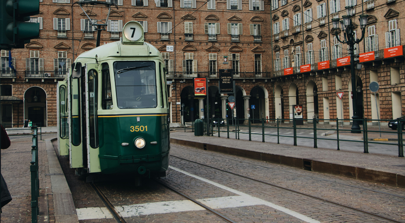 Mezzi di trasporto pubblici a Torino